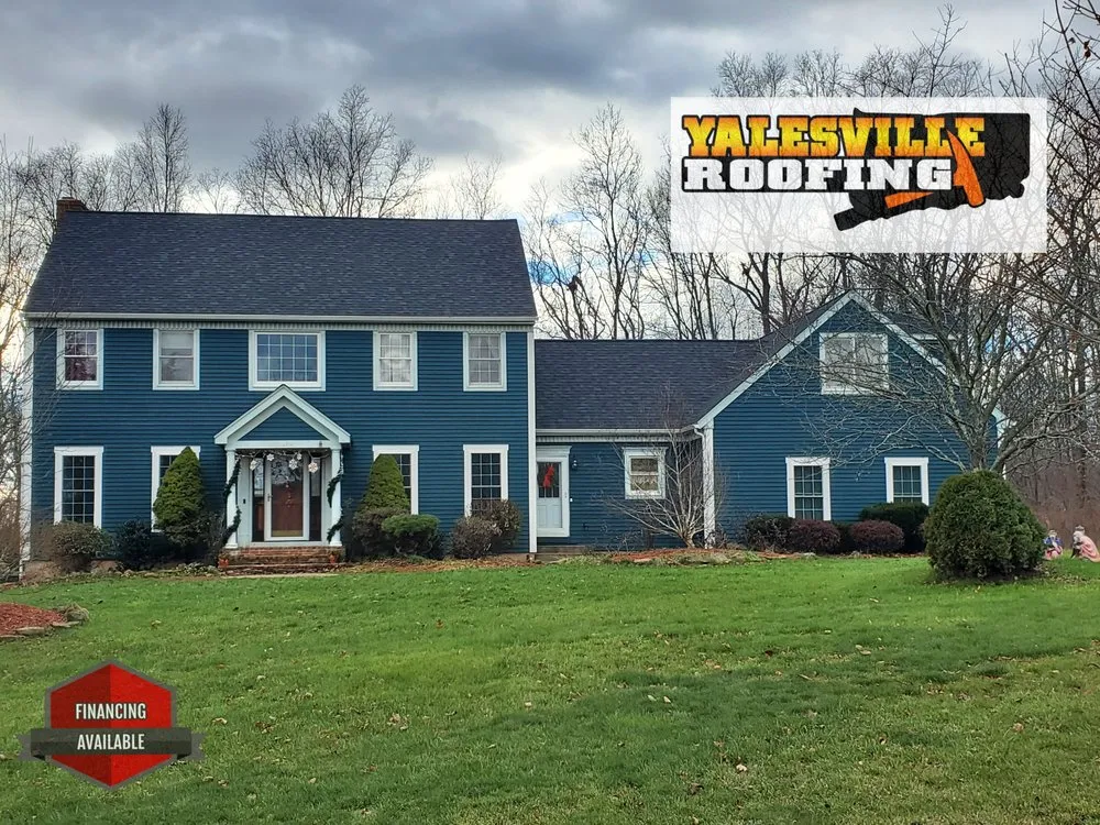 Slide of Yalesville Roofing