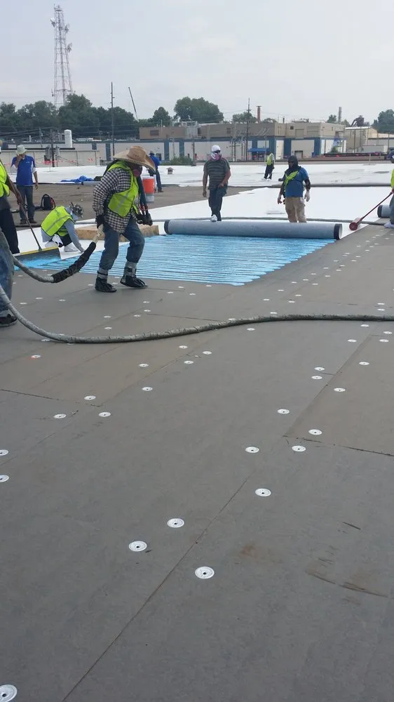 Slide of Yankees Roofing