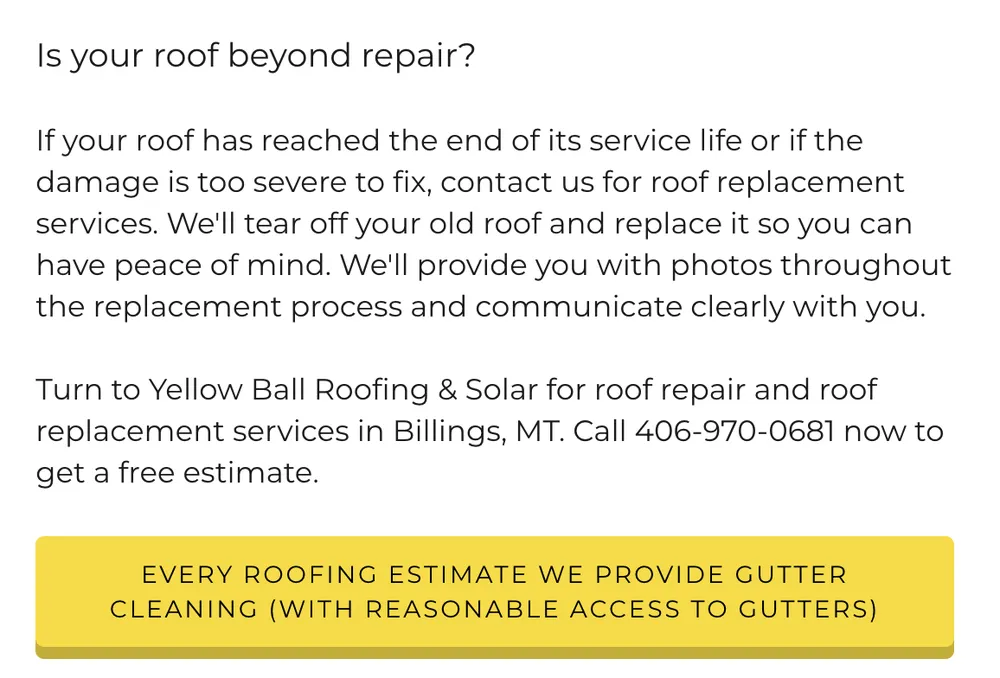 Slide of Yellowball Electric + Generators