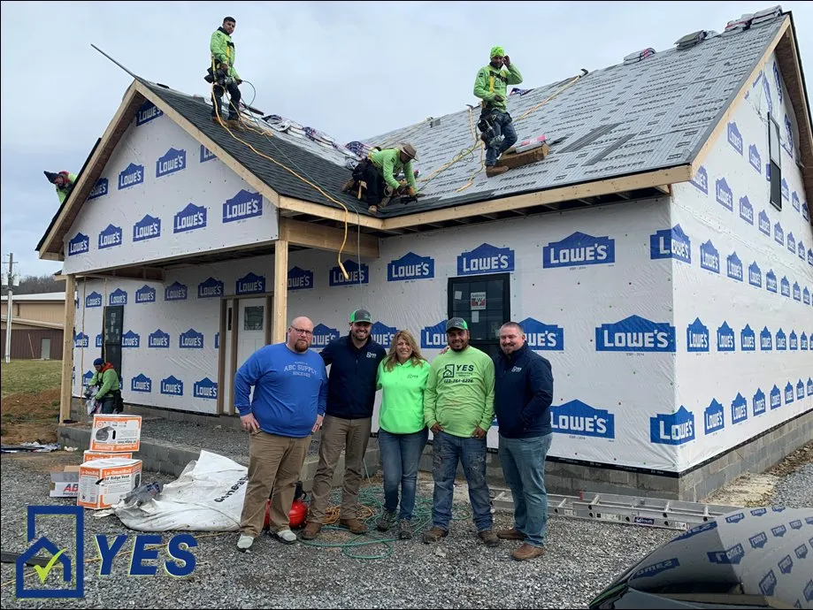 Slide of YES Contracting Services