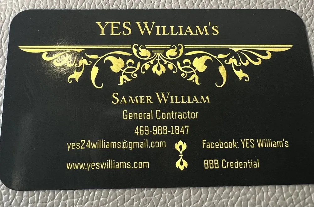 Slide of YES Williams