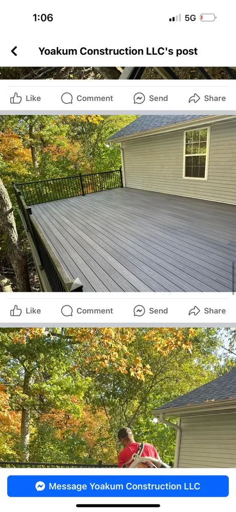 Slide of Yoakum Construction