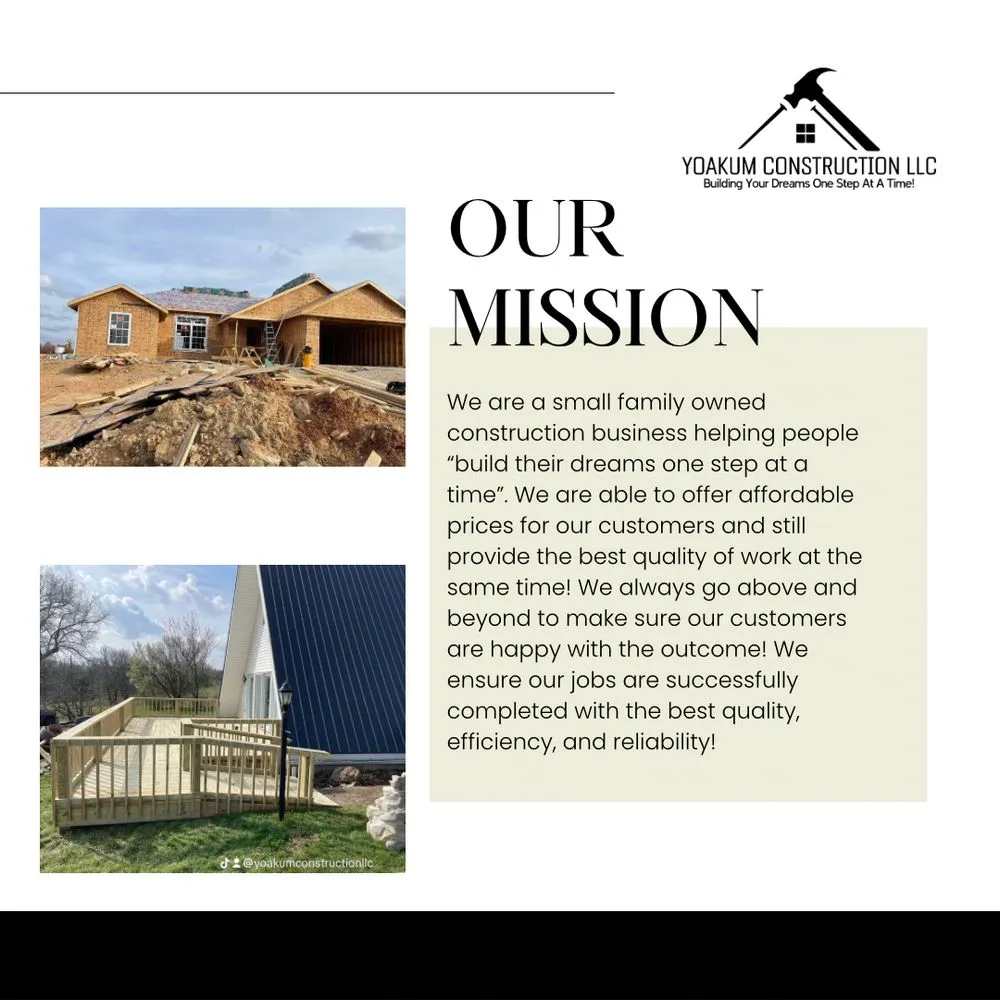 Slide of Yoakum Construction