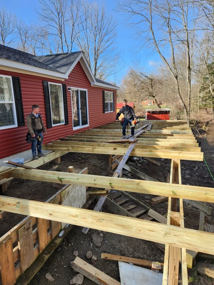 Slide of Yoders Construction