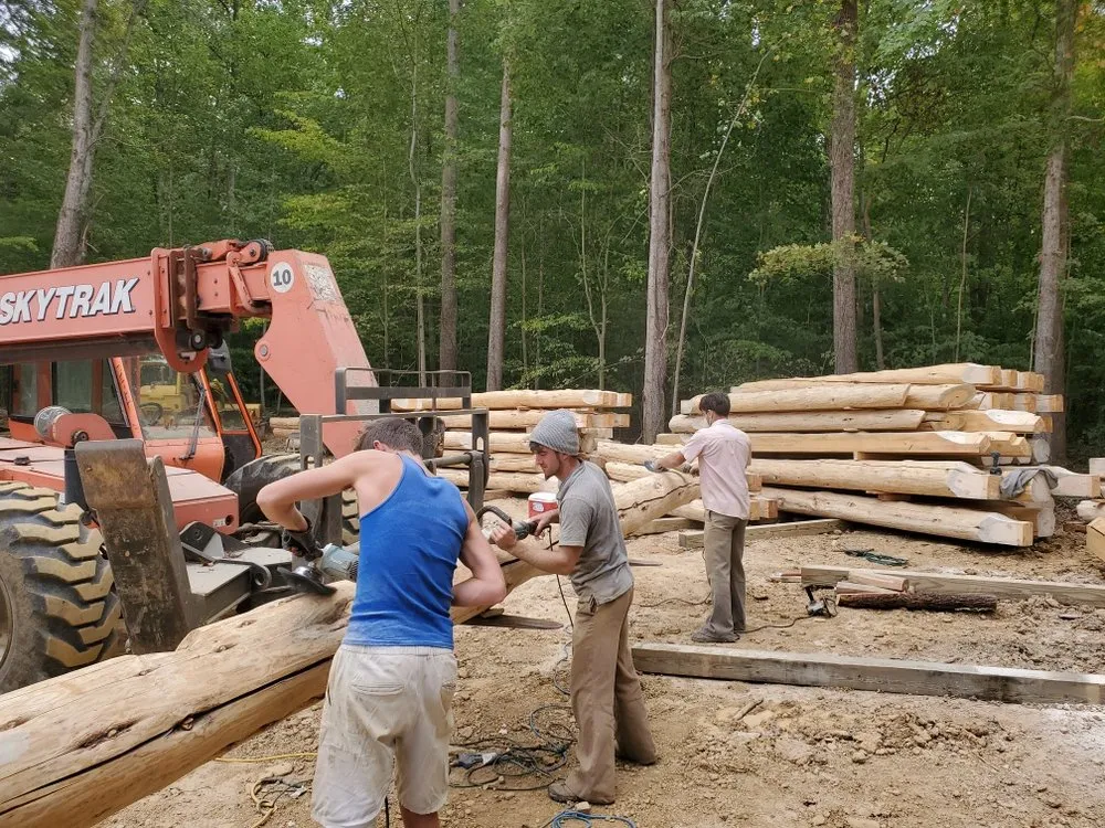 Slide of Yoder's Log & Timber Pro's