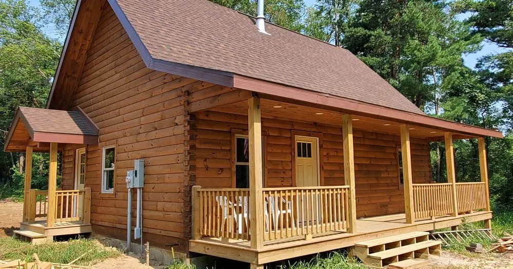 Slide of Yoder's Log & Timber Pro's