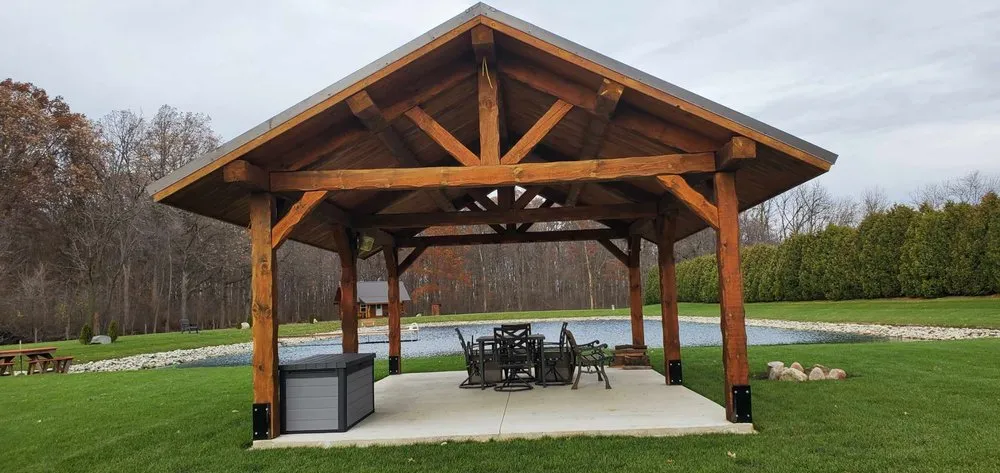 Slide of Yoder's Log & Timber Pro's