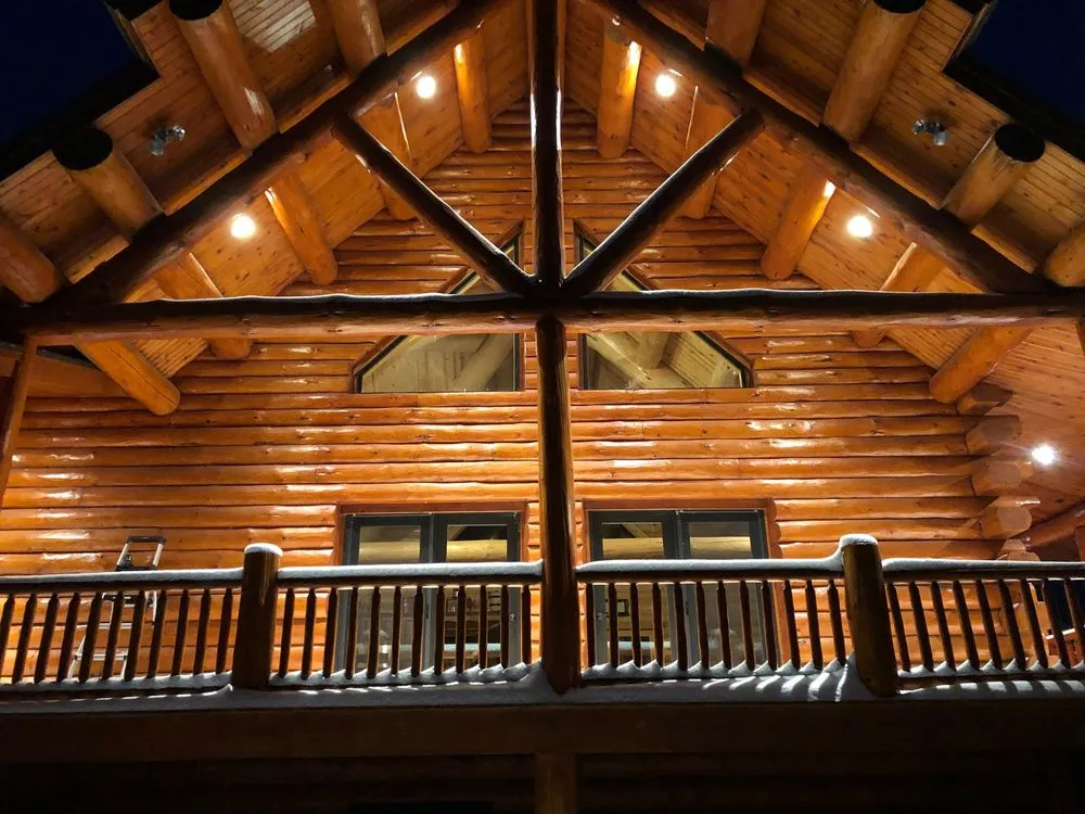 Slide of Yoder's Log & Timber Pro's