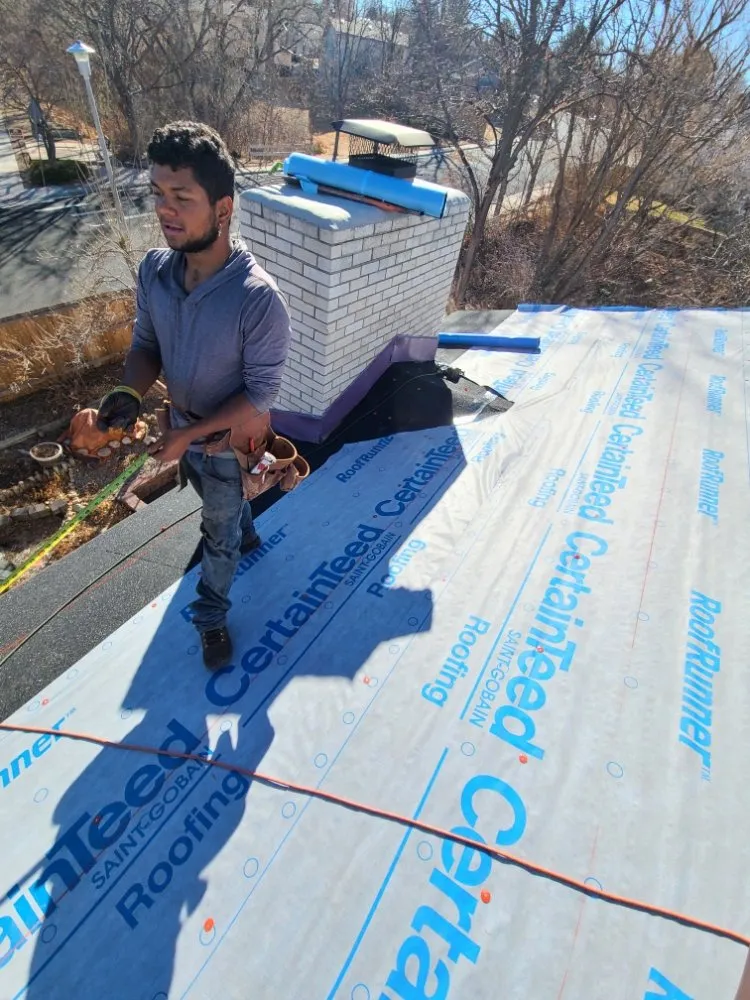 Slide of Yogi Roofer