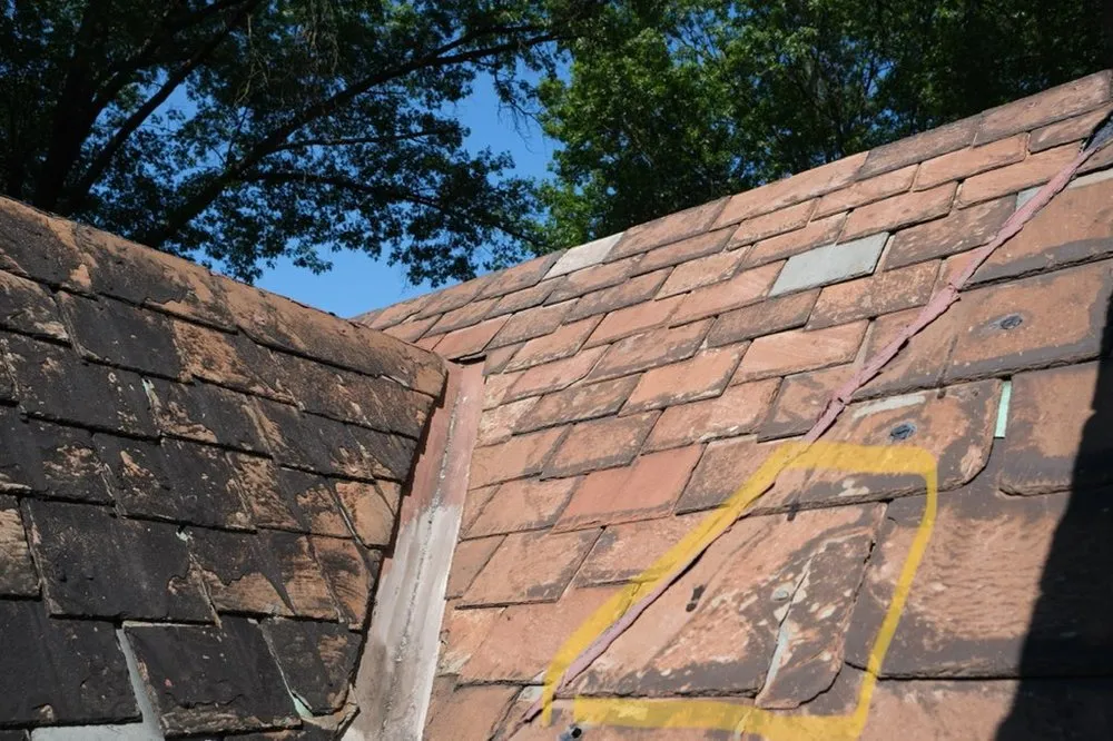 Emergency shingle roofing service in Transfer, PA by Young Slate Roofing