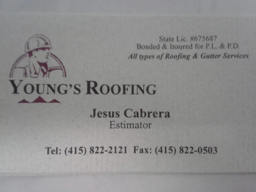 Slide of Young's Roofing Inc