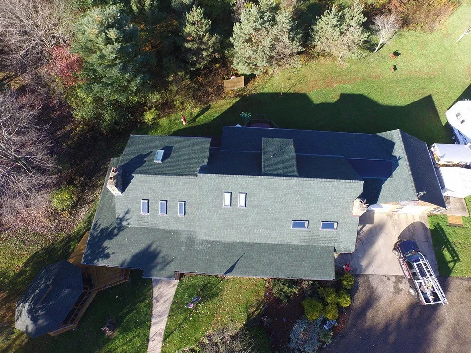 Slide of Youngstown Roofer