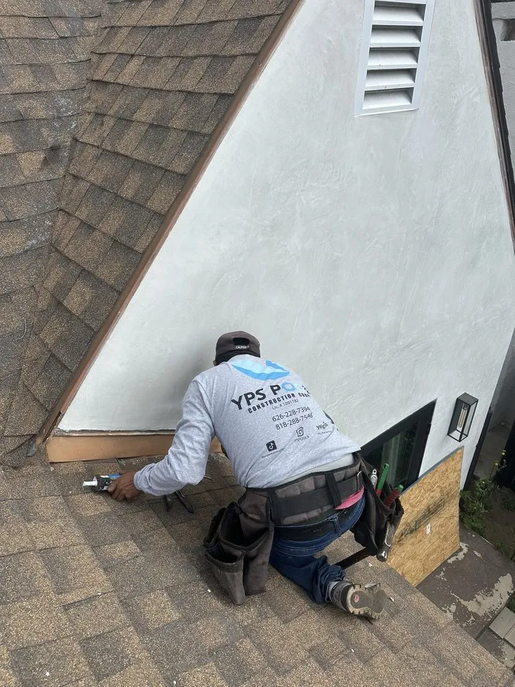 Slide of YPS Roofing