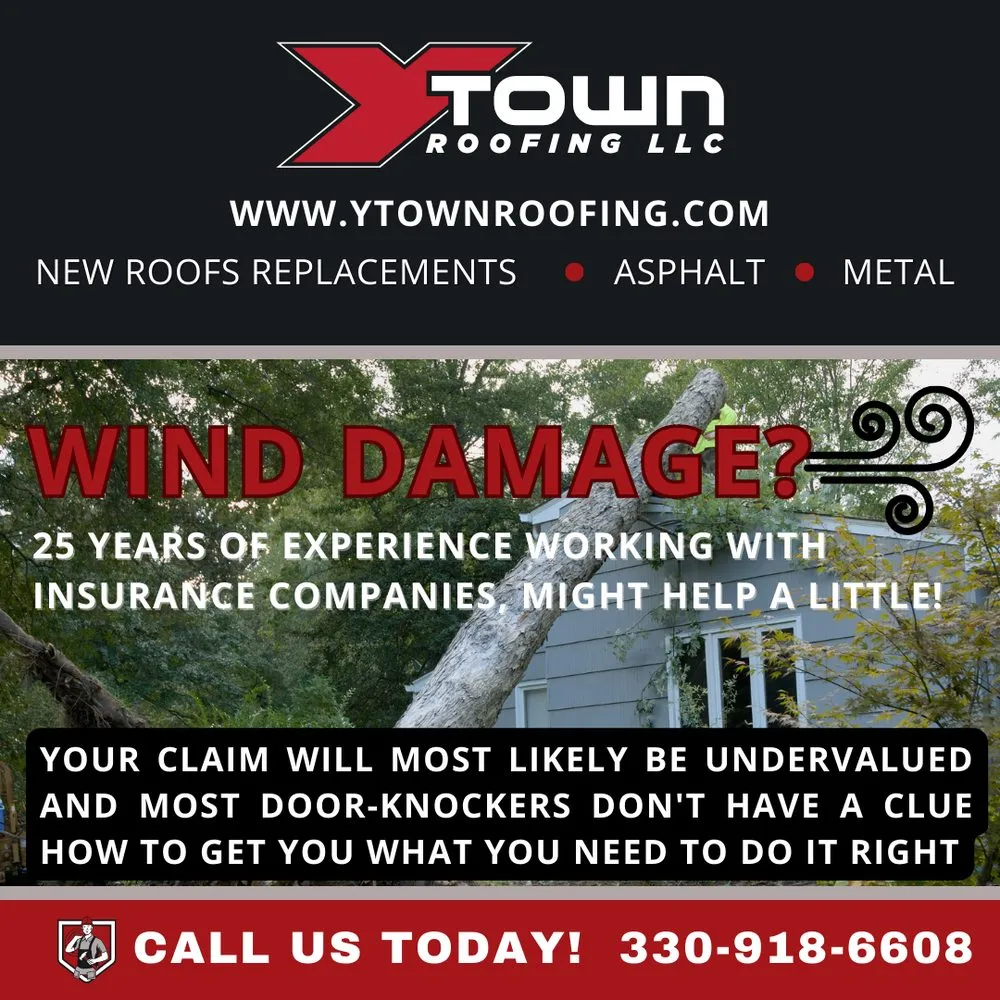 Slide of YTown Roofing