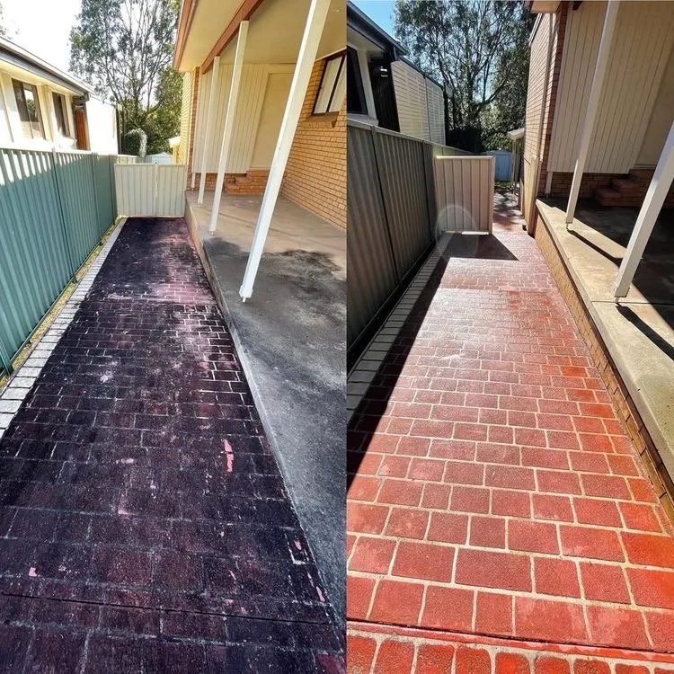 Slide of Yucky Exterior Cleaning Service