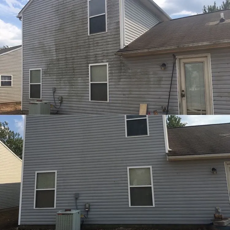 Slide of Yucky Exterior Cleaning Service
