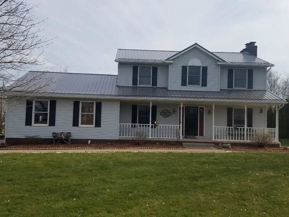Emergency metal roofing installation in Dundee, OH by Y&W Roofing