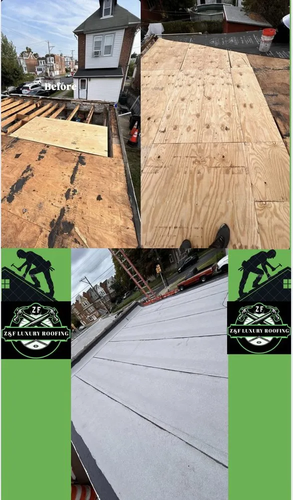 Licensed shingle roofing service near you in Elkins Park, PA by Z & F Luxury Roofing