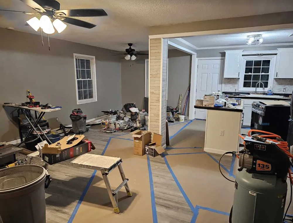 Emergency roof leak repair after storm damage in Mooresboro, NC by Zane Construction