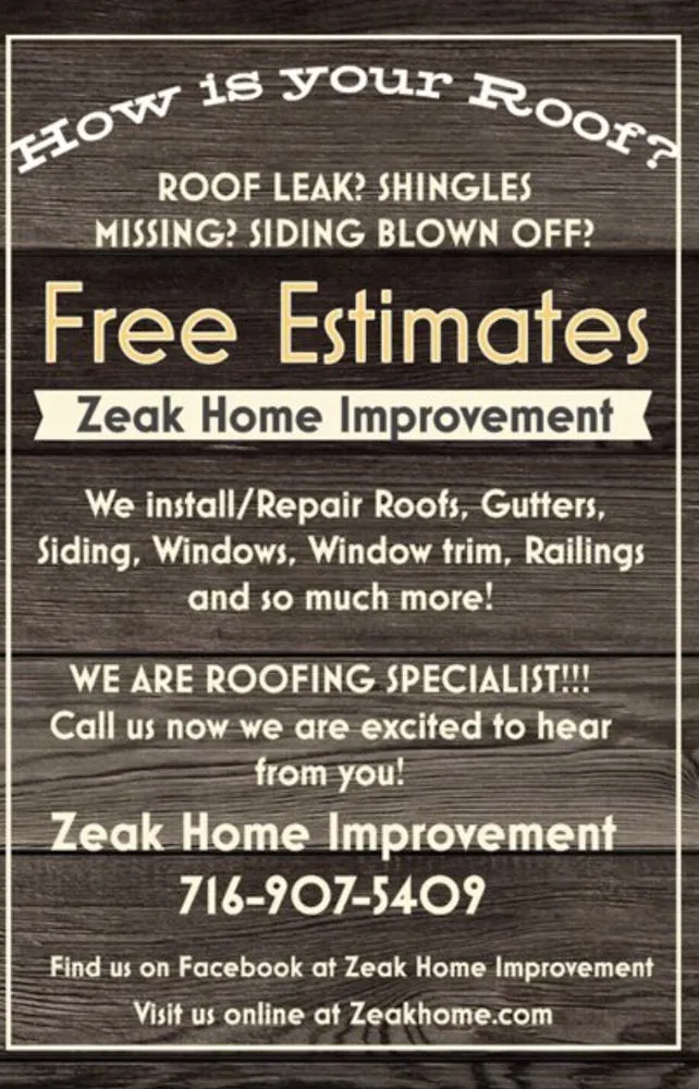 Slide of Zeak Home Improvement