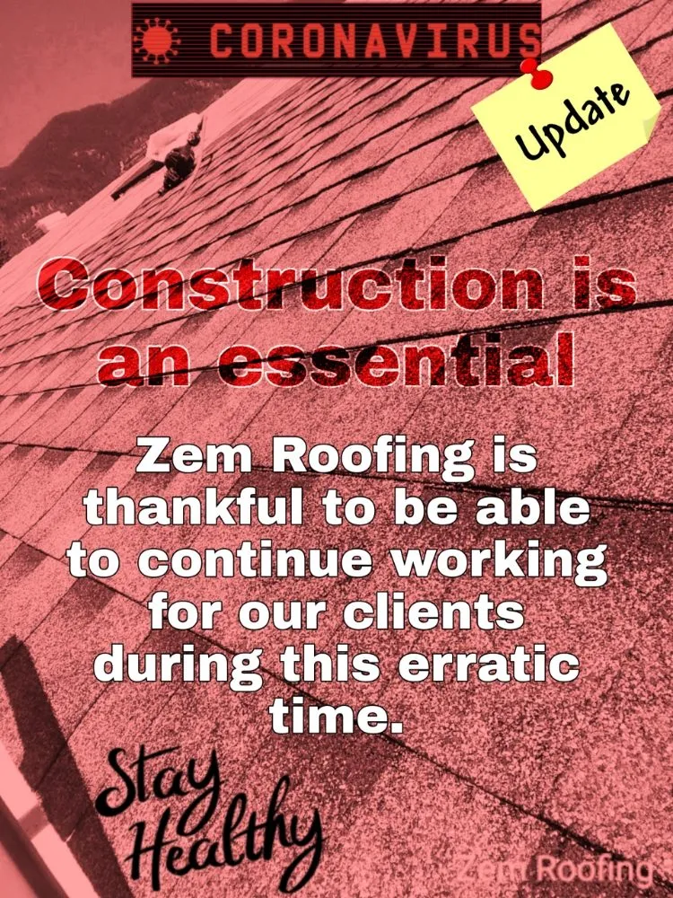 Slide of Zem Roofing