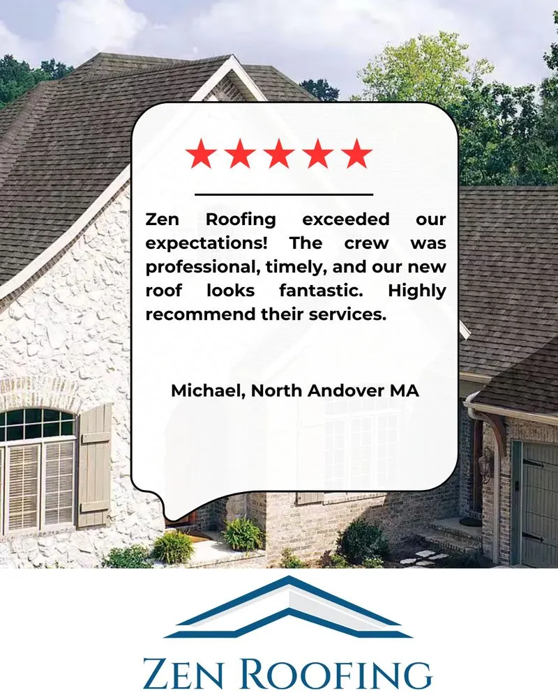 Slide of Zen Roofing Company