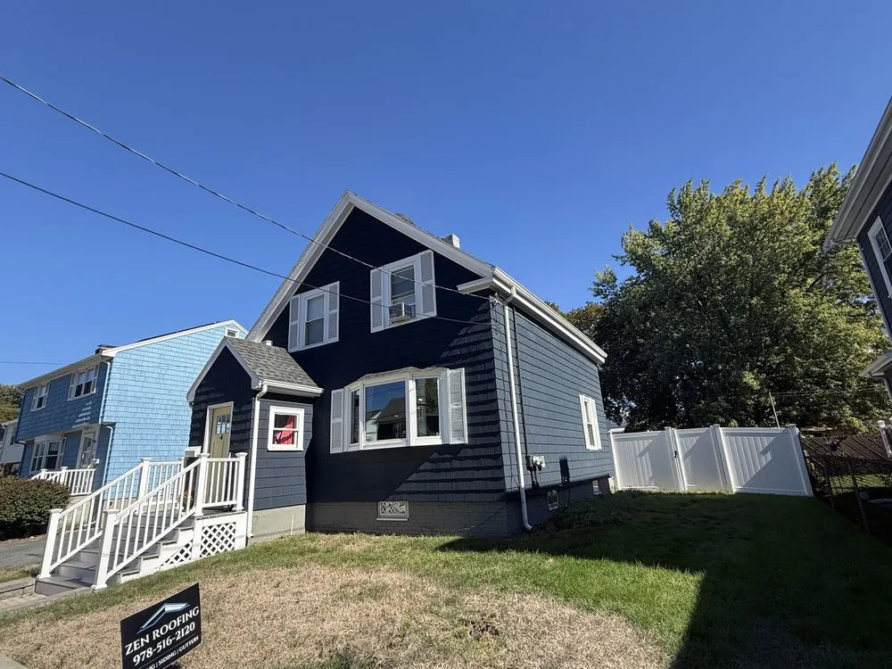 Slide of Zen Roofing Company