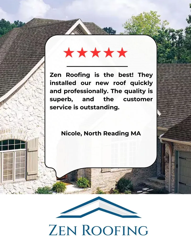 Slide of Zen Roofing Company