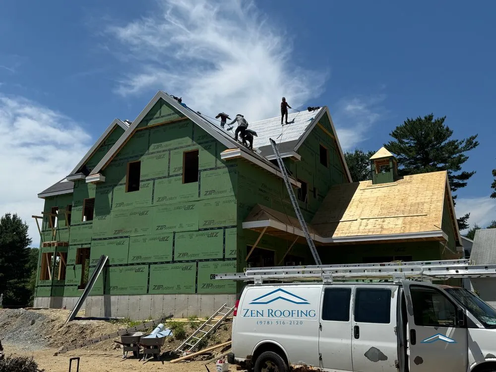 Slide of Zen Roofing Company