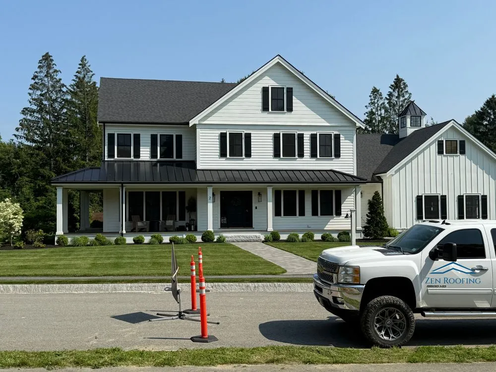 Slide of Zen Roofing Company