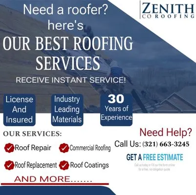Zenith Roofing Logo
