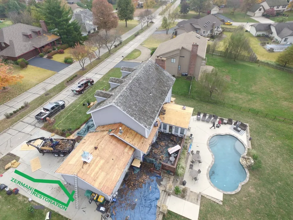 Slide of Zerman Restoration