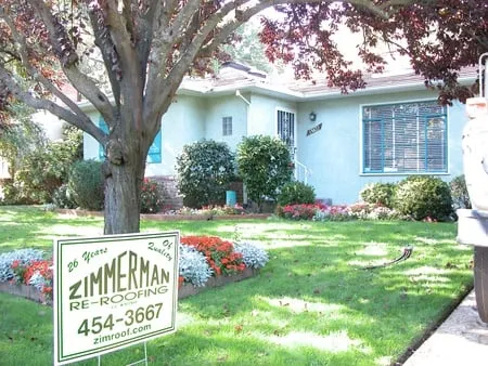 Slide of Zimmerman Re-Roofing