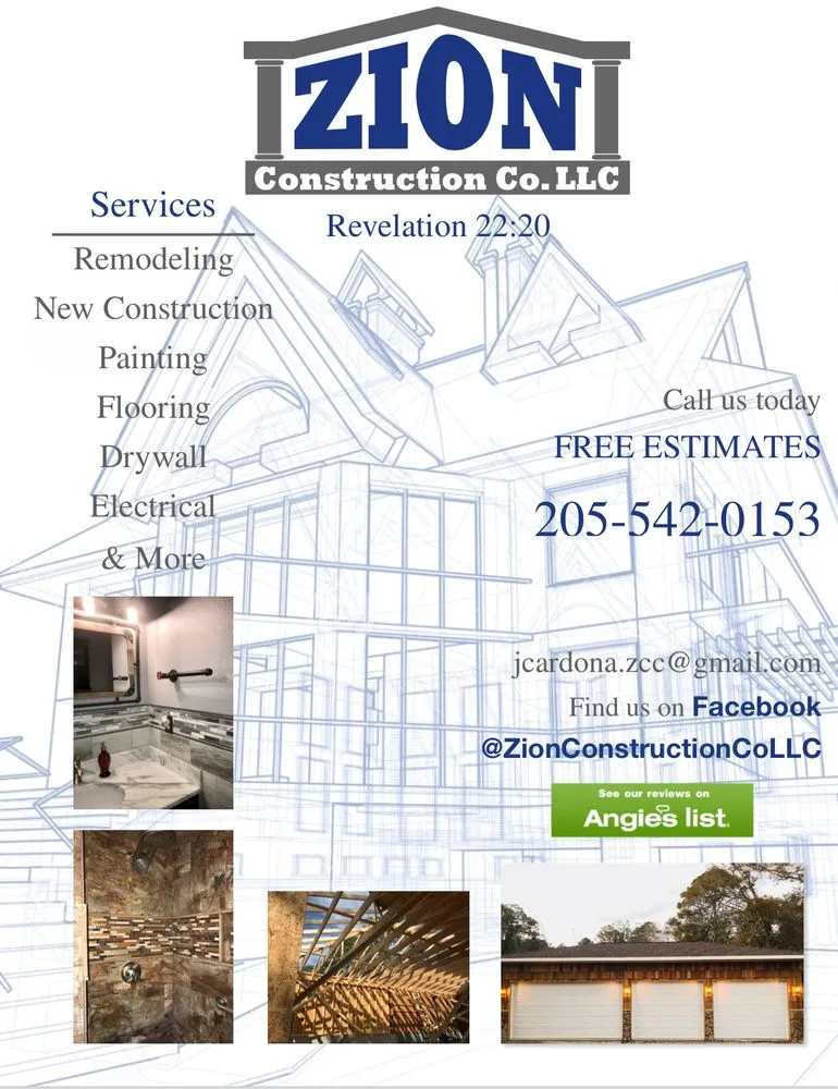 Slide of Zion Construction Company