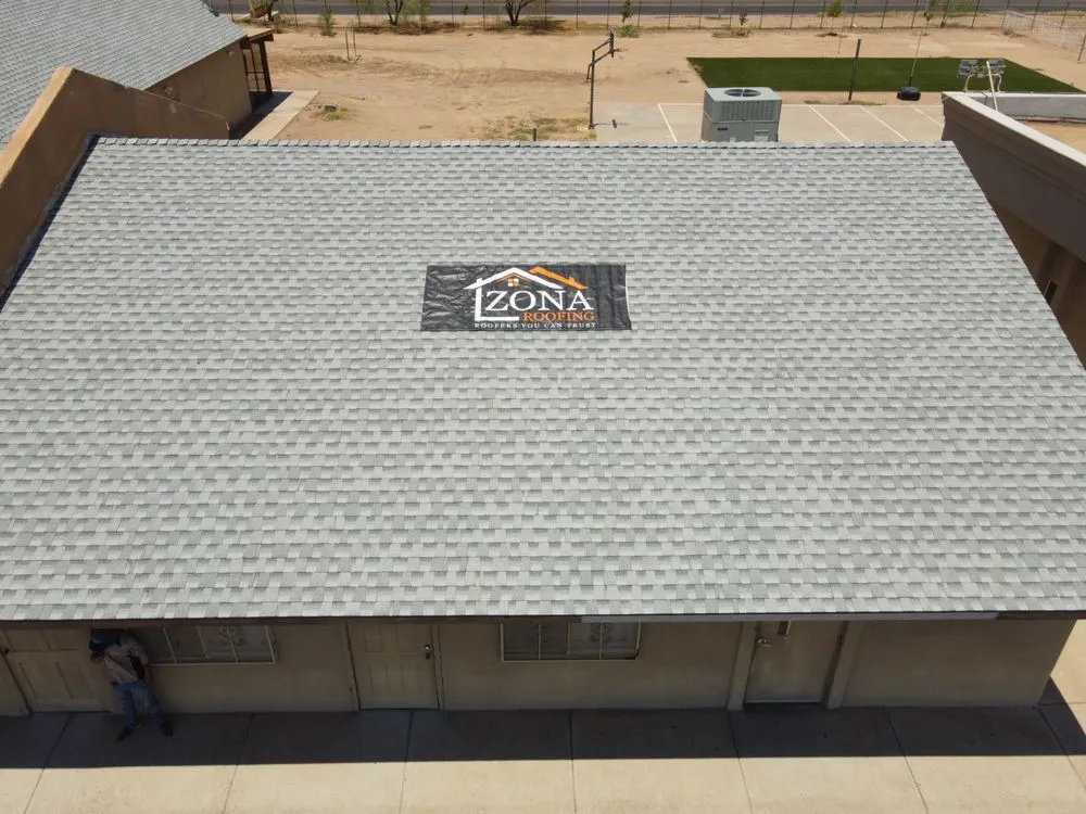Slide of Zona Roofing