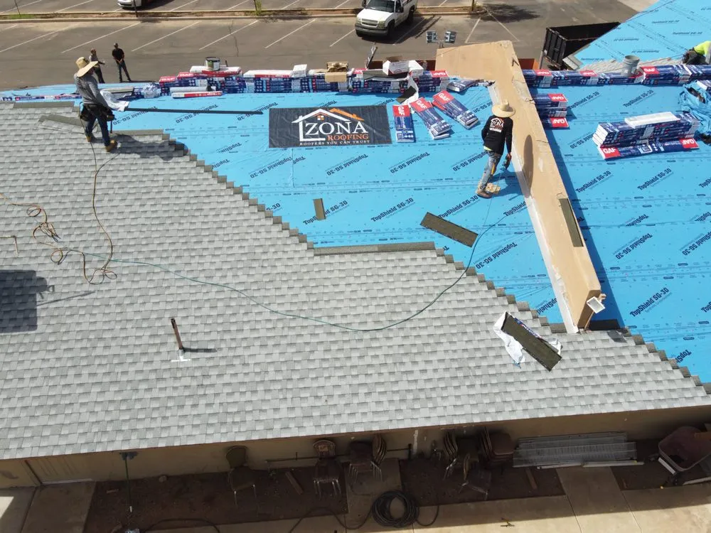 Slide of Zona Roofing