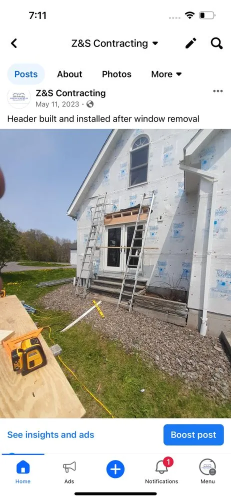 Slide of Z&S Contracting