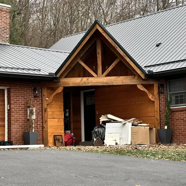 Professional storm damage roof repair in New Alexandria, PA by Zundel Construction