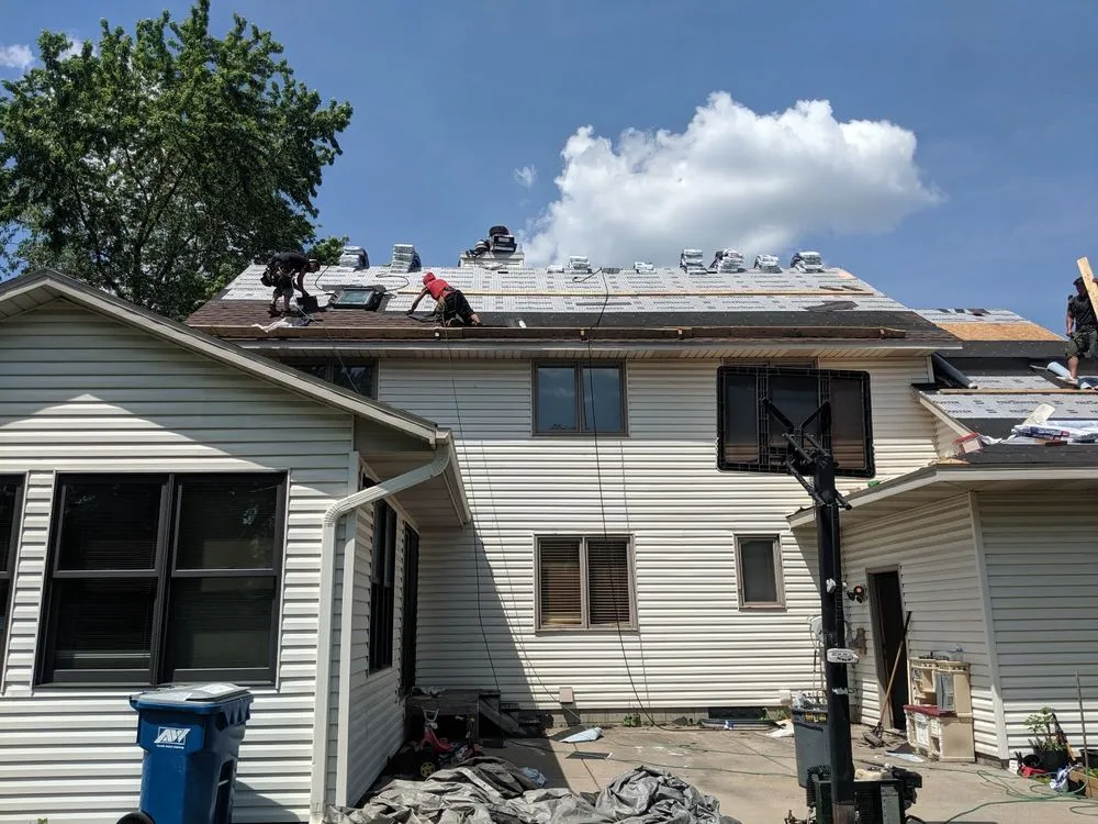 Reliable residential roofing service with free inspection across St Paul, MN - Zups Construction